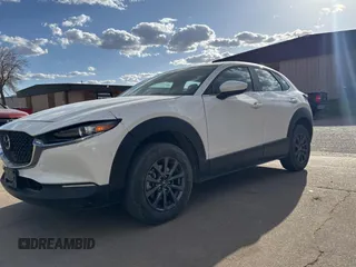 2021 Mazda CX-30 S with VIN 3MVDMAAL8MM226907, listed as a Copart auction lot 53000045 with 29,496 mi miles and Salvage Title. Bid and sale history available at DreamBid. Image 2.