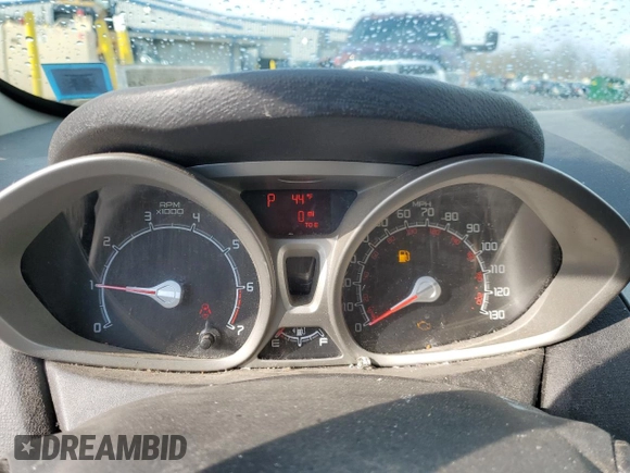 2012 Ford Fiesta SE with VIN 3FADP4BJ2CM101199, listed as a Copart auction lot 50337085 with 185,123 mi miles and Salvage Title. Bid and sale history available at DreamBid. Image 9.