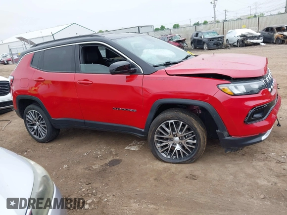 2023 Jeep Compass (RED) Edition с VIN 3C4NJDCN7PT531789, выставлен на аукционе IAAI как лот 42374121 с пробегом 22 808 миль миль и . История ставок и продаж доступна на DreamBid. Изображение 13.