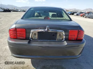 2000 Lincoln LS with VIN 1LNHM87A6YY857193, listed as a Copart auction lot 63065804 with 91,542 mi miles and Salvage Title. Bid and sale history available at carsss.com. Image 6.
