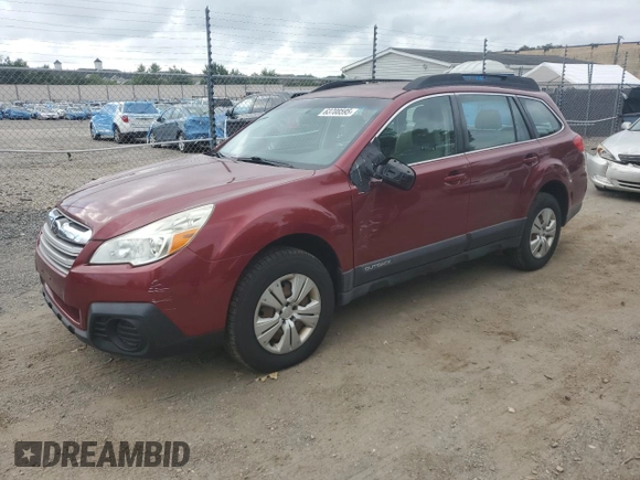 2013 Subaru Outback 2.5i with VIN 4S4BRBACXD3288936, listed as a Copart auction lot 63708595 with 130,760 mi miles and Clean title. Bid and sale history available at DreamBid. Image 1.