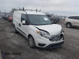 2017 Ram ProMaster City Cargo Van Tradesman SLT with VIN ZFBERFBBXH6D54040, listed as a IAAI auction lot 41364731 with 191,707 mi miles. Bid and sale history available at carsss.com. Image 1.