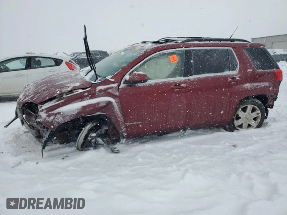 2011 GMC Terrain SLT-1 with VIN 2CTALUECXB6346030, listed as a Copart auction lot 45144255 with Not Provided miles and Salvage Title. Bid and sale history available at carsss.com. Image 1.