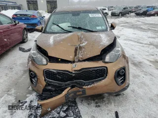 2017 Kia Sportage LX with VIN KNDPMCAC6H7221733, listed as a Copart auction lot 46054735 with Not Provided miles and Non Repairable. Bid and sale history available at DreamBid. Image 5.