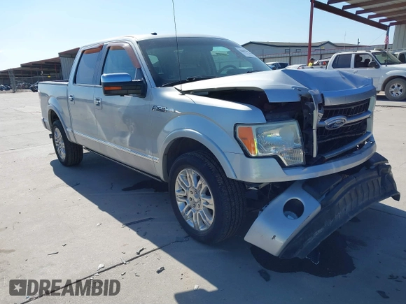 2009 Ford F-150 XL with VIN 1FTPW12V99FB40005, listed as a IAAI auction lot 40804612 with 155,572 mi miles. Bid and sale history available at carsss.com. Image 1.