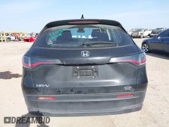 2024 Honda HR-V LX with VIN 3CZRZ1H38RM735170, listed as a IAAI auction lot 41735728 with 16,438 mi miles. Bid and sale history available at carsss.com. Image 17.