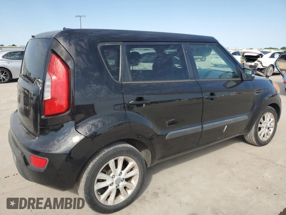 2013 Kia Soul + with VIN KNDJT2A68D7557858, listed as a Copart auction lot 53143255 with 172,184 mi miles and Clean Title. Bid and sale history available at DreamBid. Image 3.