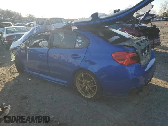 2017 Subaru WRX STI Limited with VIN JF1VA2Y69H9806813, listed as a Copart auction lot 88795895 with Not provided miles and Non repairable. Bid and sale history available at DreamBid. Image 2.