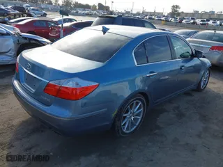 2011 Hyundai Genesis with VIN KMHGC4DE1BU122330, listed as a IAAI auction lot 41815887 with 163,948 mi miles. Bid and sale history available at carsss.com. Image 4.