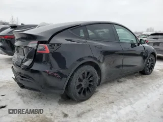 2021 Tesla Model Y Long Range z VIN 5YJYGDEE6MF089008, wystawiony jako Copart lot #45304715 z przebiegiem 140 761 mil mil oraz Szkoda całkowita • Salvage title. Historia ofert i sprzedaży dostępna na DreamBid. Obrazek 3.