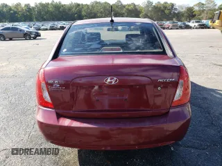 2008 Hyundai Accent GLS with VIN KMHCN46C78U273931, listed as a Copart auction lot 88353275 with 195,769 mi miles and Salvage Title. Bid and sale history available at carsss.com. Image 6.