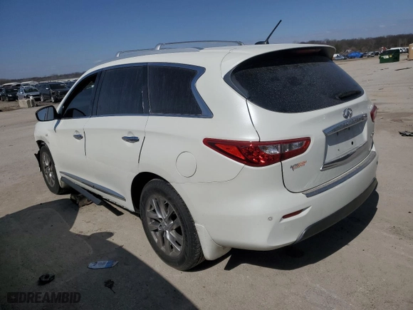 2015 Infiniti QX60 with VIN 5N1AL0MN0FC551260, listed as a Copart auction lot 48191435 with NaN miles and Salvage Title. Bid and sale history available at carsss.com. Image 2.