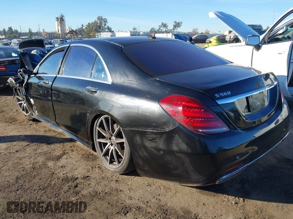 2018 Mercedes-Benz S 560 with VIN WDDUG8DB0JA412508, listed as a IAAI auction lot 41249896 with 79,969 mi miles and . Bid and sale history available at DreamBid. Image 3.