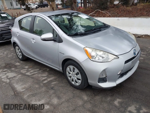 2014 Toyota Prius One with VIN JTDKDTB33E1067408, listed as a IAAI auction lot 41573895 with 245,383 mi miles and . Bid and sale history available at DreamBid. Image 1.