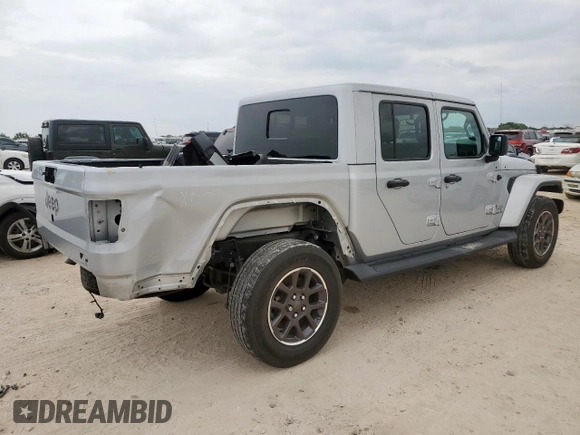 2022 Jeep Gladiator High Altitude with VIN 1C6HJTFGXNL163998, listed as a Copart auction lot 56490755 with 52,474 mi miles and Salvage title. Bid and sale history available at DreamBid. Image 3.