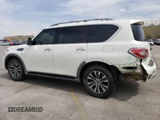 2017 Nissan Armada SV z VIN JN8AY2NC3H9504002, wystawiony jako Copart lot #54326965 z przebiegiem 86 469 mil mil oraz Szkoda całkowita • Salvage title. Historia ofert i sprzedaży dostępna na DreamBid. Obrazek 2.