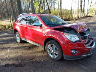 2013 Chevrolet Equinox LTZ with VIN 2GNALFEK0D6346773, listed as a IAAI auction lot 41844599 with 86,844 mi miles. Bid and sale history available at carsss.com. Image 1.