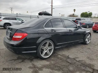 2014 Mercedes-Benz C-Class C 250 Sport with VIN WDDGF4HB3EA954517, listed as a Copart auction lot 53652745 with 107,519 mi miles and Salvage Title. Bid and sale history available at carsss.com. Image 3.