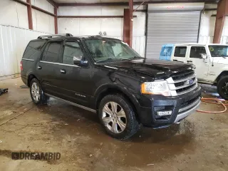 2016 Ford Expedition Platinum with VIN 1FMJU1MT9GEF26445, listed as a Copart auction lot 51794075 with 151,383 mi miles and Salvage title. Bid and sale history available at DreamBid. Image 4.