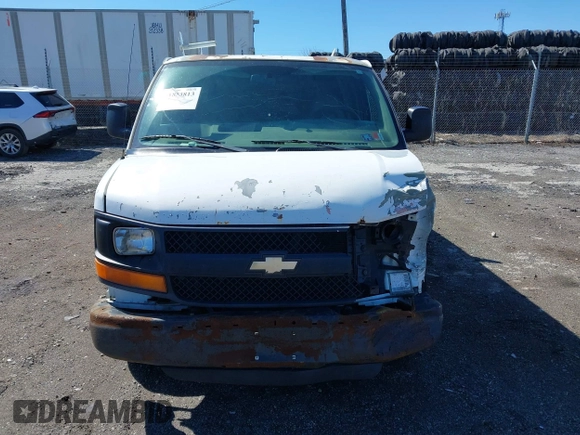 2006 Chevrolet Express Cargo with VIN 1GCFG15XX61261303, listed as a IAAI auction lot 41853813 with 174,363 mi miles and . Bid and sale history available at DreamBid. Image 12.