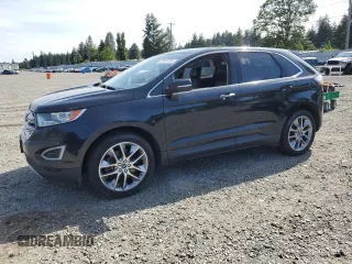 2015 Ford Edge Titanium z VIN 2FMTK4K93FBB57860, wystawiony jako Copart lot #58087285 z przebiegiem 176 826 mil mil oraz Tytuł czysty. Historia ofert i sprzedaży dostępna na DreamBid. Obrazek 1.