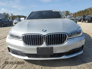2016 BMW 7 Series 750i with VIN WBA7F0C50GGM20697, listed as a Copart auction lot 78850524 with 126,518 mi miles and Salvage Title. Bid and sale history available at carsss.com. Image 5.