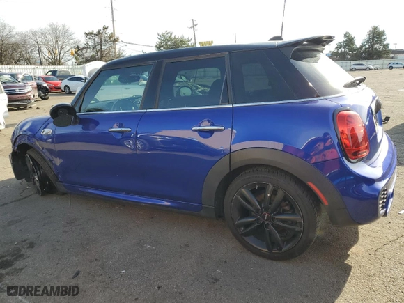 2019 MINI Hardtop 4 Door Cooper S with VIN WMWXU3C51K2H55046, listed as a Copart auction lot 43544835 with 62083 miles and Salvage Title. Bid and sale history available at carsss.com. Image 2.