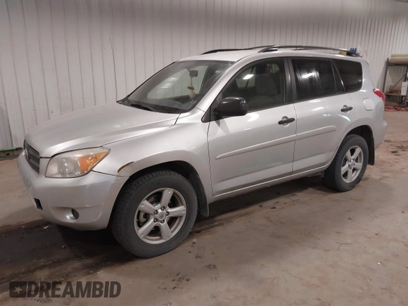 2007 Toyota RAV4 with VIN JTMBK33V776022872, listed as a IAAI auction lot 41538508 with 189,080 mi miles. Bid and sale history available at carsss.com. Image 2.