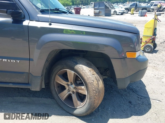 2017 Jeep Patriot High Altitude with VIN 1C4NJRFB6HD206010, listed as a IAAI auction lot 42316909 with Not provided miles and . Bid and sale history available at DreamBid. Image 6.