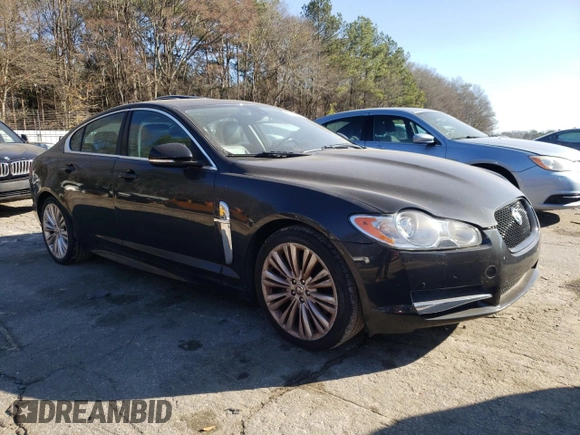 2011 Jaguar XF with VIN SAJWA0FB0BLS14960, listed as a Copart auction lot 43281025 with 63,221 mi miles and Clean Title. Bid and sale history available at DreamBid. Image 4.