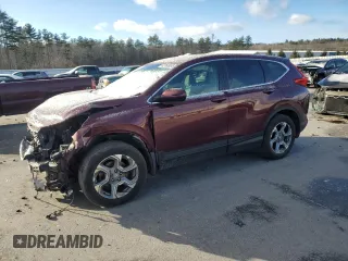 2019 Honda CR-V EX with VIN 2HKRW2H56KH676251, listed as a Copart auction lot 82765654 with 122,196 mi miles and Salvage Title. Bid and sale history available at carsss.com. Image 1.
