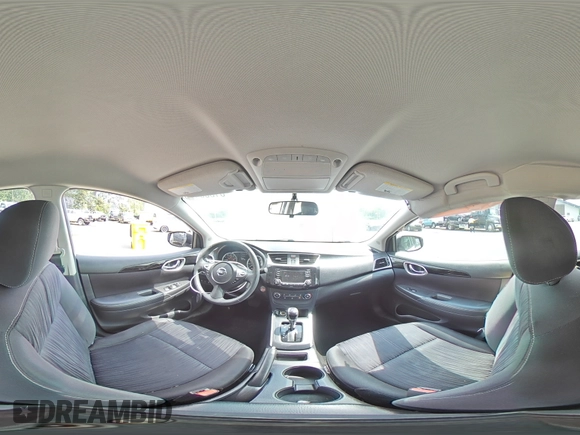 2017 Nissan Sentra SV with VIN 3N1AB7AP6HY363717, listed as a Copart auction lot 61388475 with 76,880 mi miles and Salvage title. Bid and sale history available at DreamBid. Image 14.