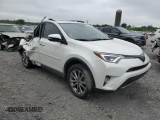 2017 Toyota RAV4 Limited with VIN JTMYFREV8HJ708660, listed as a Copart auction lot 54172205 with 57,091 mi miles and Salvage Title. Bid and sale history available at DreamBid. Image 4.