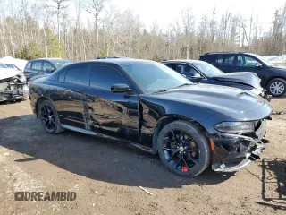 2021 Dodge Charger GT with VIN 2C3CDXHG1MH518510, listed as a Copart auction lot 46490665 with 139,473 mi miles and Clean Title. Bid and sale history available at DreamBid. Image 4.