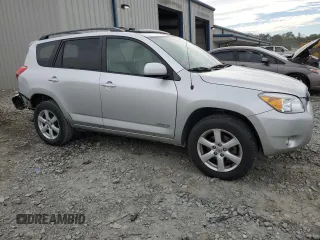 2007 Toyota RAV4 Limited with VIN JTMZK31V076008524, listed as a Copart auction lot 75021864 with 96,687 mi miles and Salvage Title. Bid and sale history available at carsss.com. Image 4.