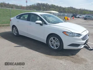 2018 Ford Fusion SE with VIN 3FA6P0HD5JR224594, listed as a IAAI auction lot 41910769 with 41,119 mi miles. Bid and sale history available at carsss.com. Image 1.