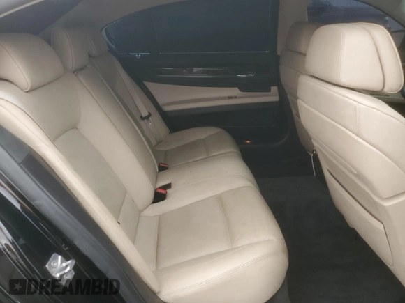 2011 BMW 7 Series 750Li with VIN WBAKB8C53BCY66203, listed as a Copart auction lot 55884985 with 87,593 mi miles and Clean title. Bid and sale history available at DreamBid. Image 10.
