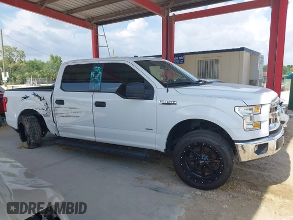 2017 Ford F-150 XL with VIN 1FTEW1CP5HFB67966, listed as a IAAI auction lot 42147114 with 151,397 mi miles and . Bid and sale history available at DreamBid. Image 13.
