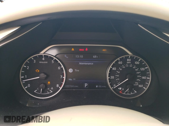 2017 Nissan Murano Platinum z VIN 5N1AZ2MG3HN124254, wystawiony jako Copart lot #76585093 z przebiegiem 102 764 mil mil oraz Szkoda całkowita • Salvage title. Historia ofert i sprzedaży dostępna na DreamBid. Obrazek 9.