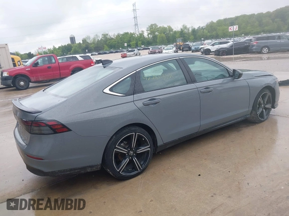 2023 Honda Accord Sport with VIN 1HGCY2F52PA036055, listed as a IAAI auction lot 42358975 with 30,290 mi miles and . Bid and sale history available at DreamBid. Image 4.