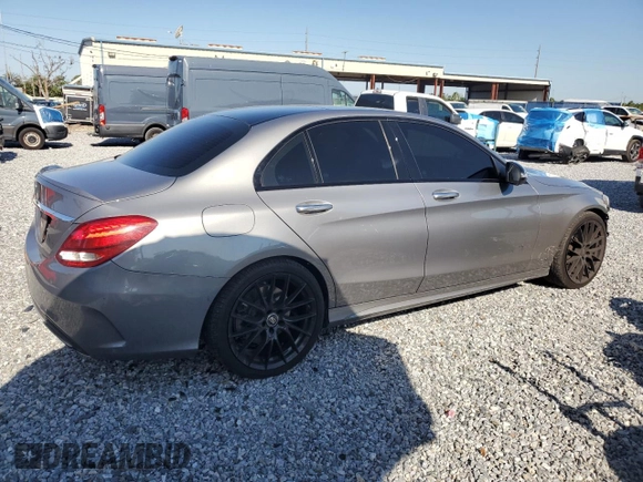 2016 Mercedes-Benz C 450 AMG with VIN 55SWF6EB1GU115643, listed as a Copart auction lot 52158515 with 71,523 mi miles and Salvage Title. Bid and sale history available at carsss.com. Image 3.