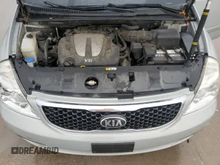 2014 Kia Sedona LX with VIN KNDMG4C73E6581348, listed as a Copart auction lot 54724885 with 117,670 mi miles and Salvage Title. Bid and sale history available at DreamBid. Image 12.