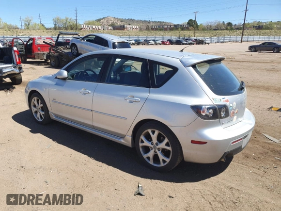 2007 Mazda 3 S Sport with VIN JM1BK144171695079, listed as a Copart auction lot 52050725 with 82,399 mi miles and Salvage Title. Bid and sale history available at DreamBid. Image 2.