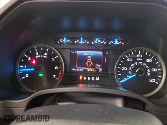 2018 Ford F-150 XL with VIN 1FTEW1EP4JKD61060, listed as a IAAI auction lot 42258800 with 104,711 mi miles and . Bid and sale history available at DreamBid. Image 1.
