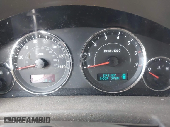 2007 Jeep Commander Sport with VIN 1J8HG48K17C656057, listed as a IAAI auction lot 42160580 with 339,258 mi miles and . Bid and sale history available at DreamBid. Image 7.