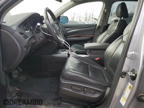 2016 Acura MDX with VIN 5FRYD4H27GB017182, listed as a Copart auction lot 47529635 with 136,170 mi miles and Salvage Title. Bid and sale history available at carsss.com. Image 7.