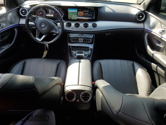 2017 Mercedes-Benz E-Class E 300 Luxury with VIN WDDZF4KBXHA031862, listed as a Copart auction lot 46179415 with 66,105 mi miles and Salvage Title. Bid and sale history available at carsss.com. Image 8.