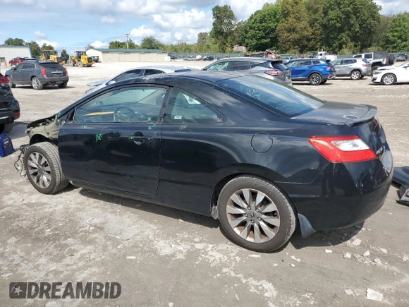 2009 Honda Civic Cpe EX-L with VIN 2HGFG12989H526829, listed as a Copart auction lot 73685054 with 169,968 mi miles and Salvage Title. Bid and sale history available at carsss.com. Image 2.