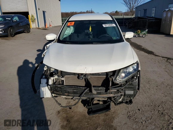 2016 Nissan Rogue S with VIN 5N1AT2MV8GC831442, listed as a Copart auction lot 50758085 with 75,336 mi miles and Salvage Title. Bid and sale history available at DreamBid. Image 5.