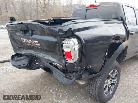 2023 GMC Canyon 4WD AT4 with VIN 1GTP6DEK9P1151776, listed as a IAAI auction lot 41655533 with 11,750 mi miles. Bid and sale history available at carsss.com. Image 6.
